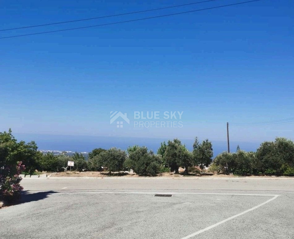 Residential Land for Sale with Approved Permits & Stunning Sea Views