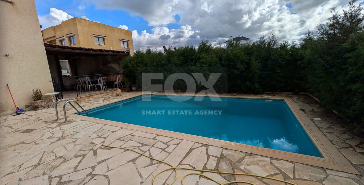 Fully Furnished Four Bedroom  Detached Villa with Pool in Pafos