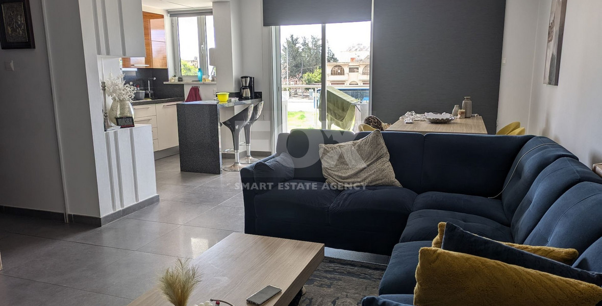 Spacious fully furnished 2-bedroom apartment in Geroskipou