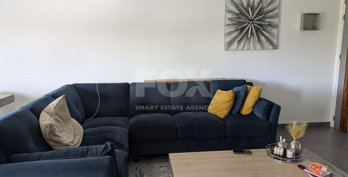 Spacious fully furnished 2-bedroom apartment in Geroskipou