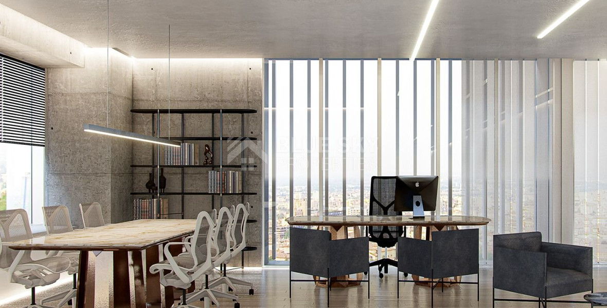 Luxury Office Space of 285sqm for Rent in Limassol
