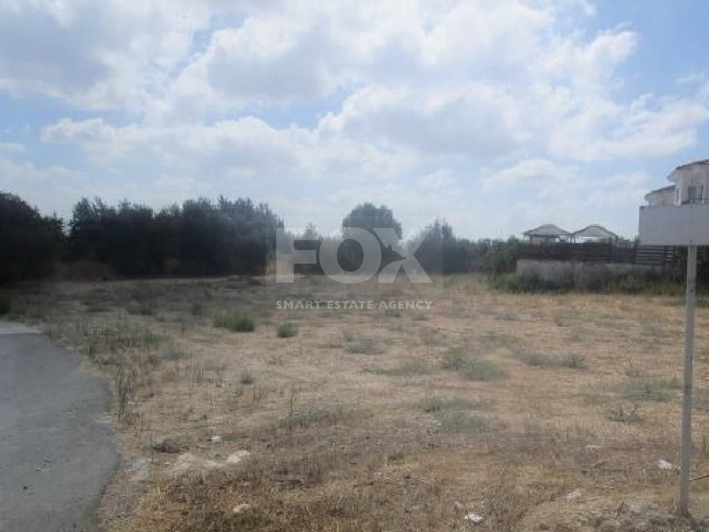 Residential field in Kalepia Community of Paphos