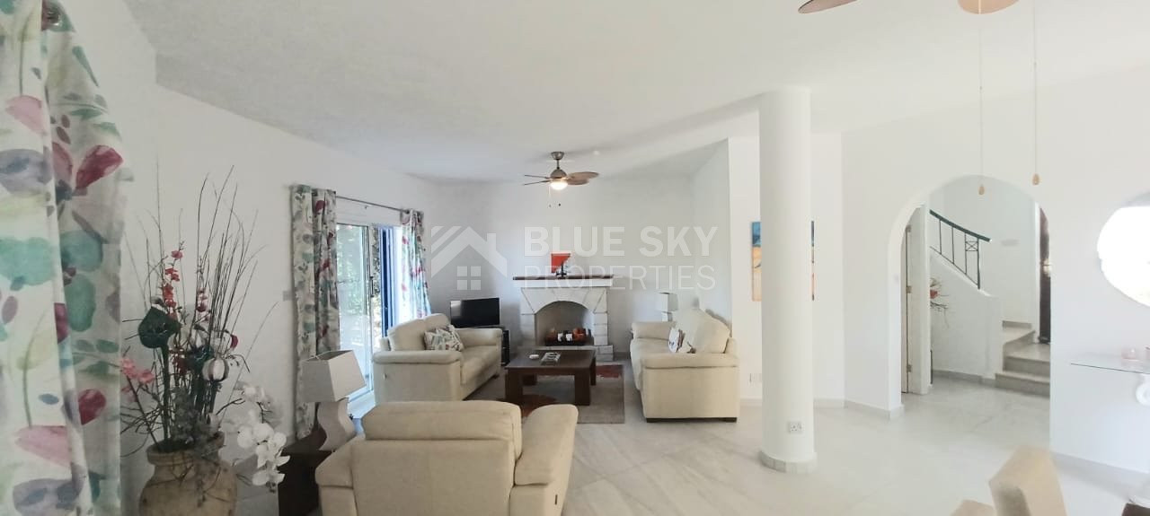 Fully Furnished three bedroom Detached Villa in Paphos