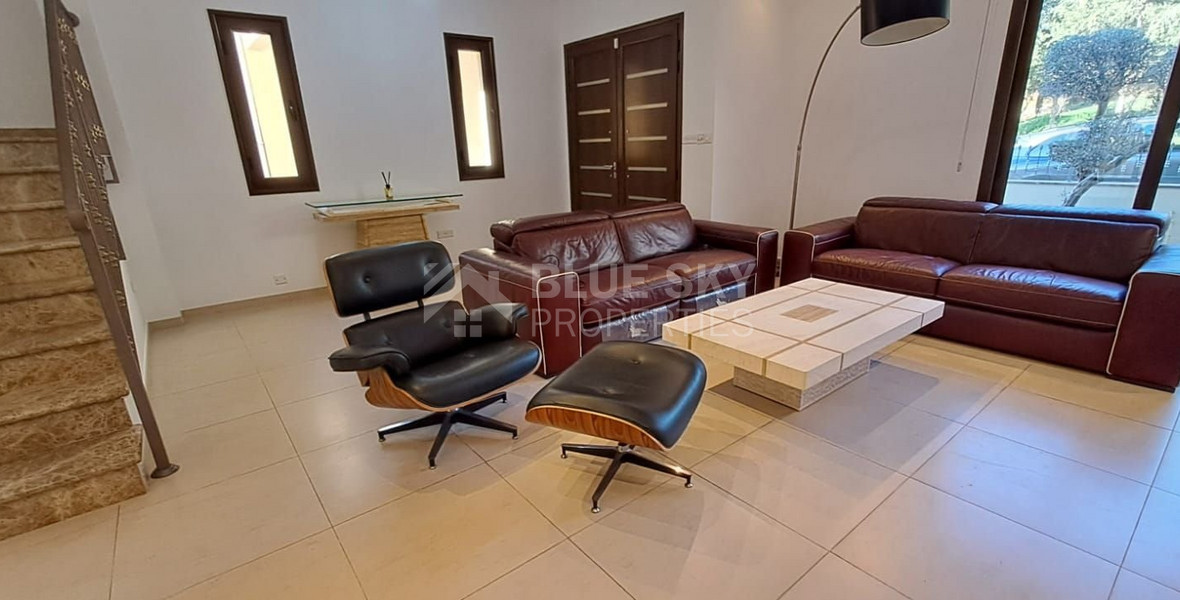 Three bedroom house plus attic for rent in Agia Fyla, Limassol