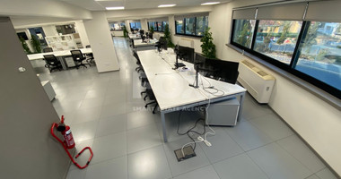 Modern Fully Furnished Office for Rent in Kato Polemidia