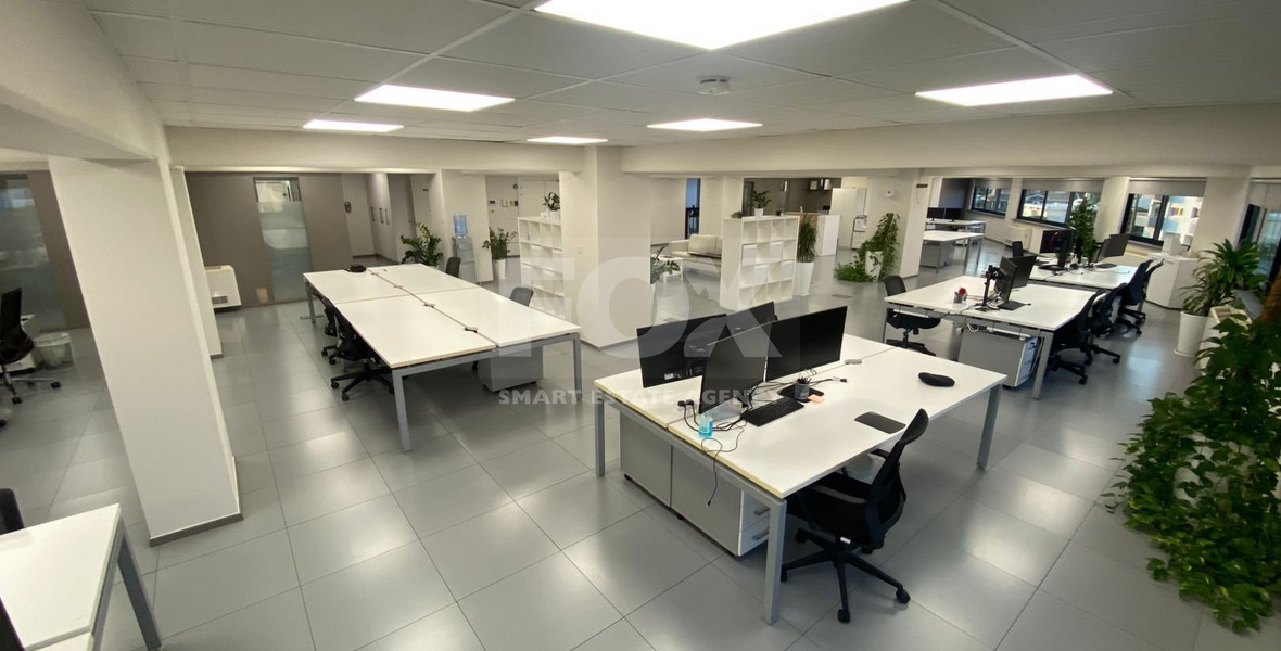 Modern Fully Furnished Office for Rent in Kato Polemidia