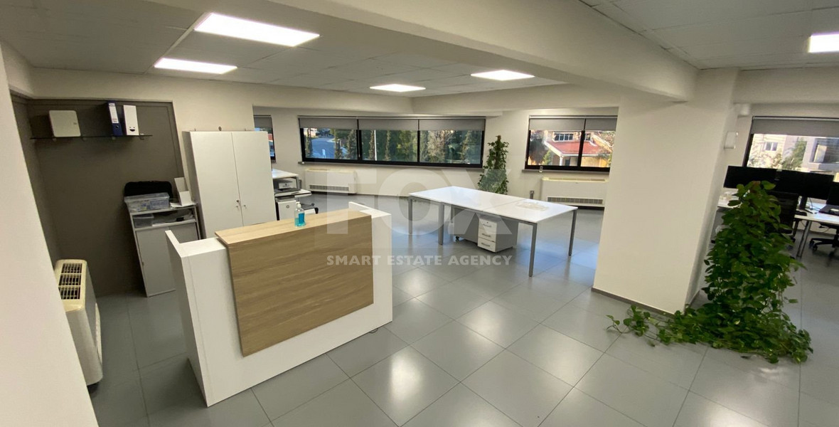 Modern Fully Furnished Office for Rent in Kato Polemidia