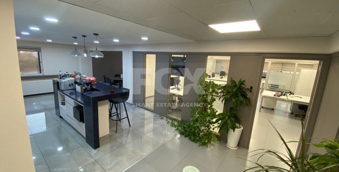 Modern Fully Furnished Office for Rent in Kato Polemidia