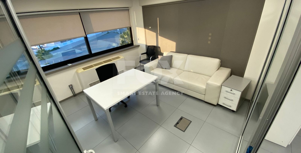 Modern Fully Furnished Office for Rent in Kato Polemidia