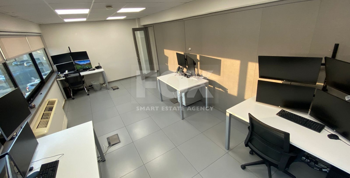 Modern Fully Furnished Office for Rent in Kato Polemidia