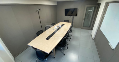 Modern Fully Furnished Office for Rent in Kato Polemidia