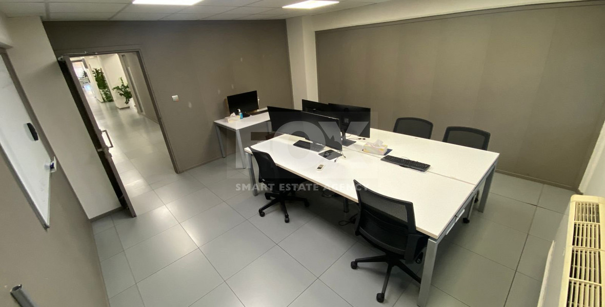 Modern Fully Furnished Office for Rent in Kato Polemidia