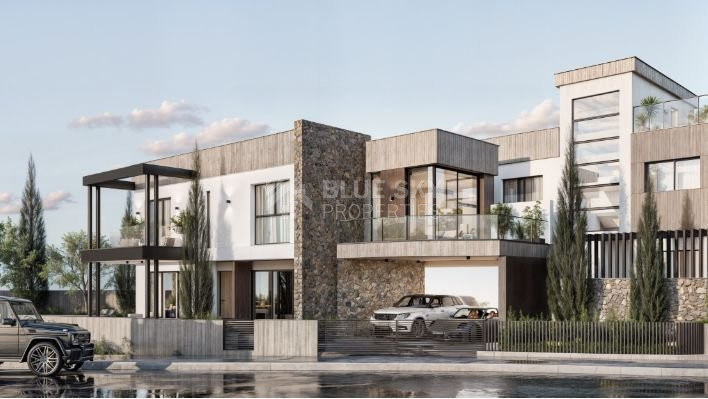 Luxuious Three bedroom House with swimming pool and roof garden for sale in Agios Athanasios