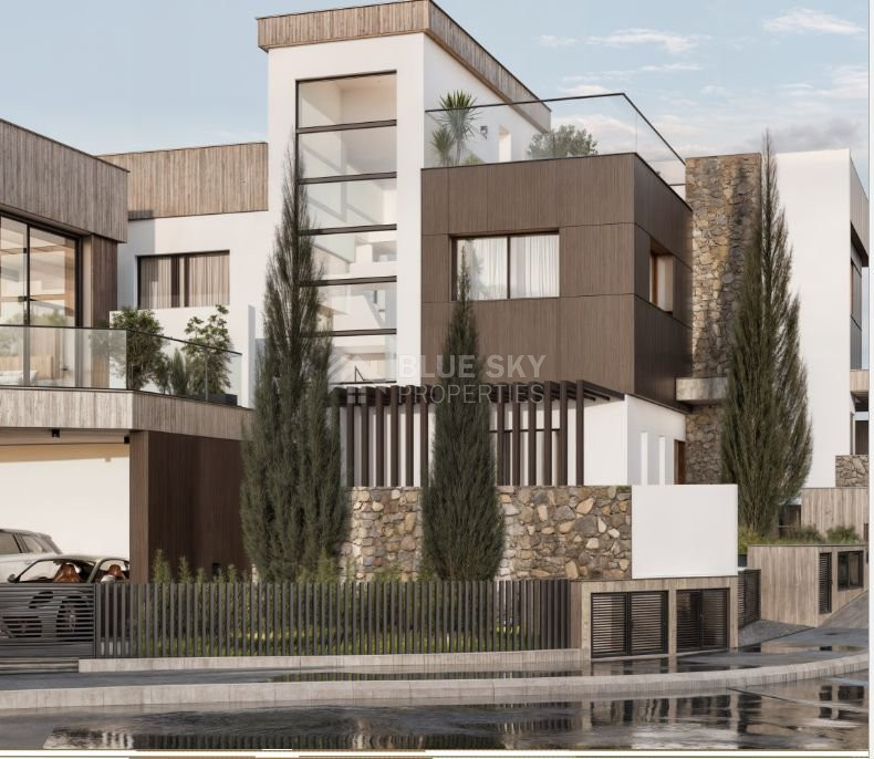 Luxuious Three bedroom House with swimming pool and roof garden for sale in Agios Athanasios