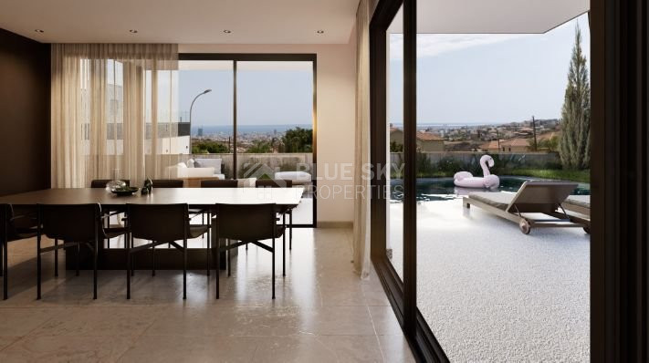 Luxuious Three bedroom House with swimming pool and roof garden for sale in Agios Athanasios