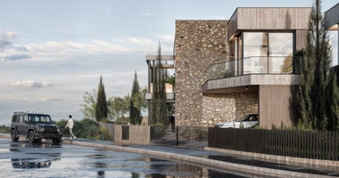 Luxuious Three bedroom House with swimming pool and roof garden for sale in Agios Athanasios