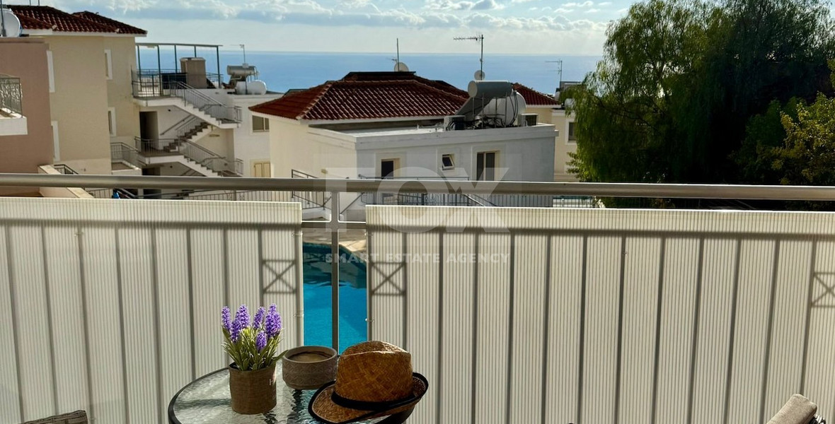 Fully Furnished Two Bedroom Sea View Apartment Pafos