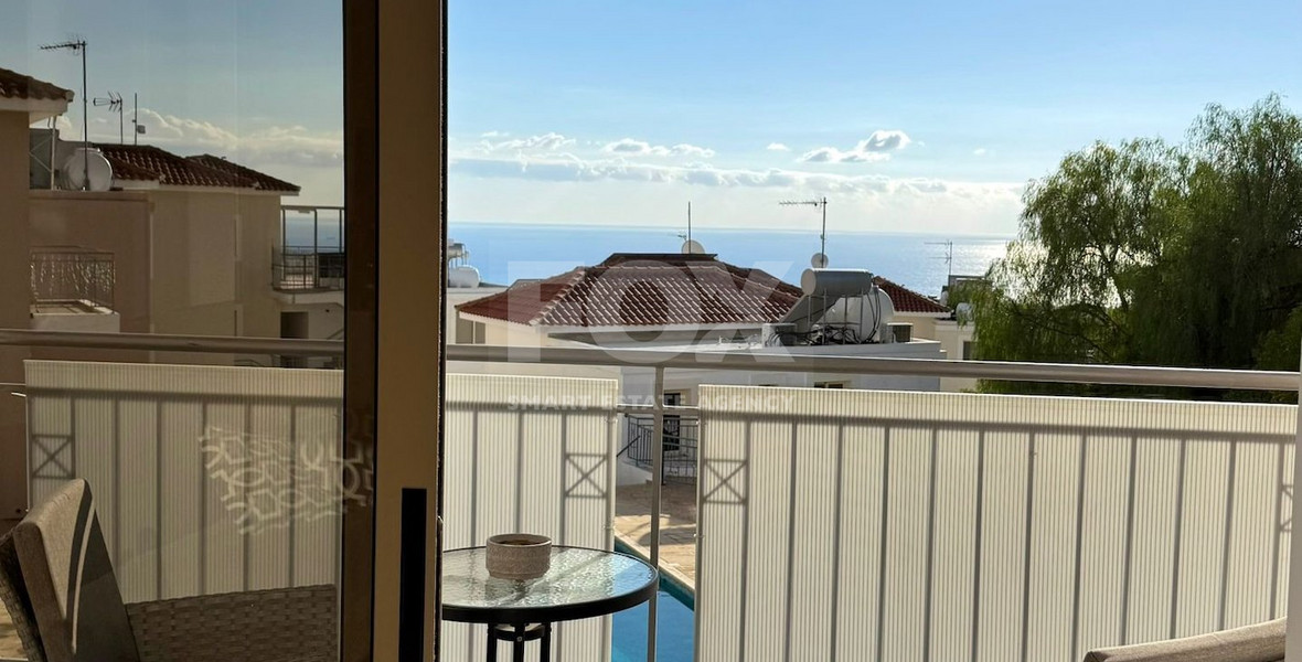 Fully Furnished Two Bedroom Sea View Apartment Pafos