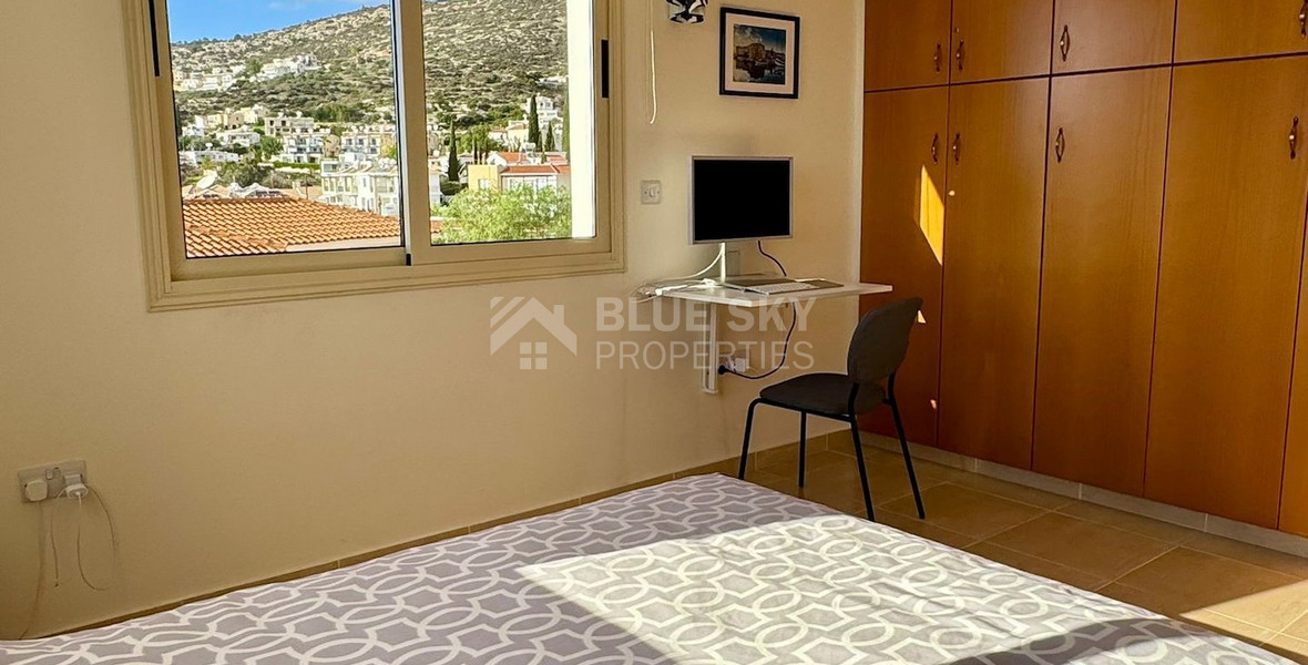 Fully Furnished Two Bedroom Sea View Apartment in Peyia