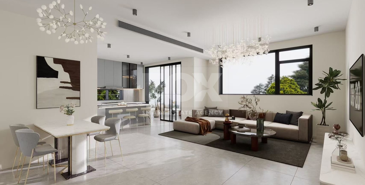 Three Bedroom Penthouse with Pool and roof garden for sale in Agios Georgios Havouzas