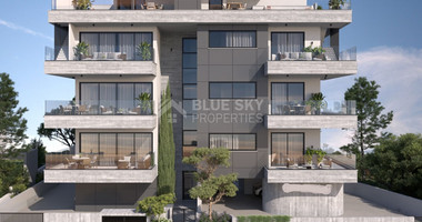 Three Bedroom Penthouse with Pool and roof garden for sale in Kato Polemidia