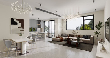 Three Bedroom Penthouse with Pool and roof garden for sale in Kato Polemidia