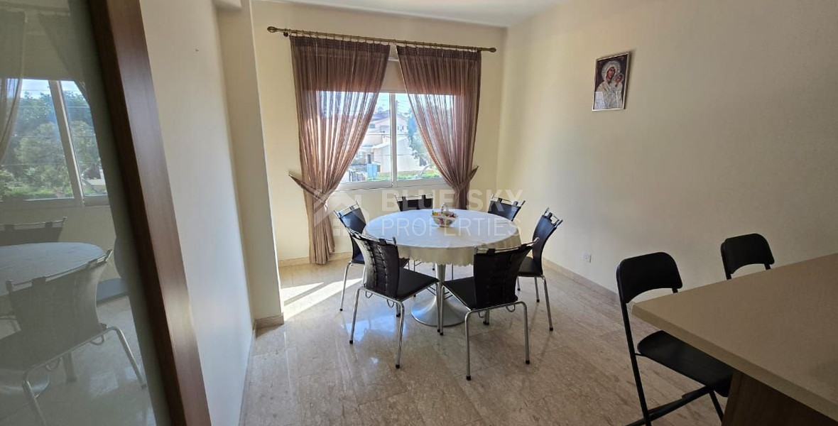 Spacious 3 Bedroom Upper House for Rent in Kato Polemidia, Limassol