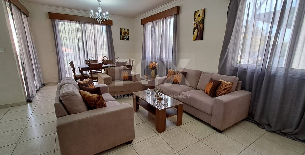 Three bedroom furnished apartment for rent near the Town Centre, Katholiki, Limassol