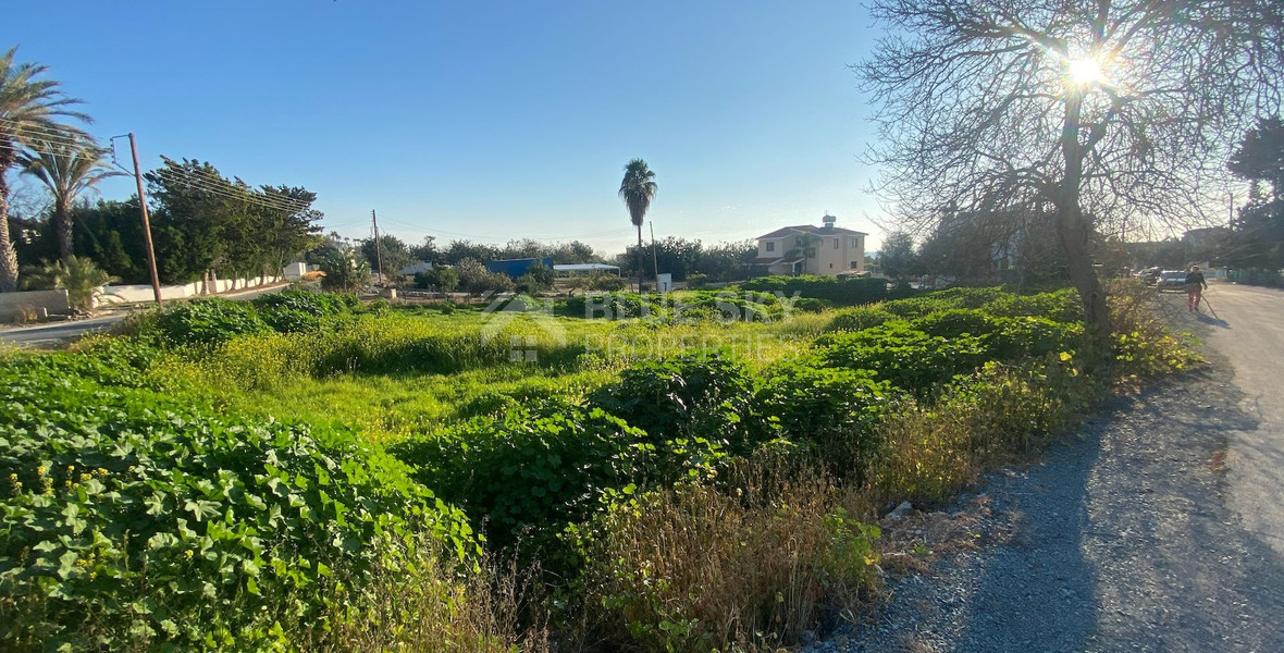 Spacious 2000 m2 plot  in Chlorakas