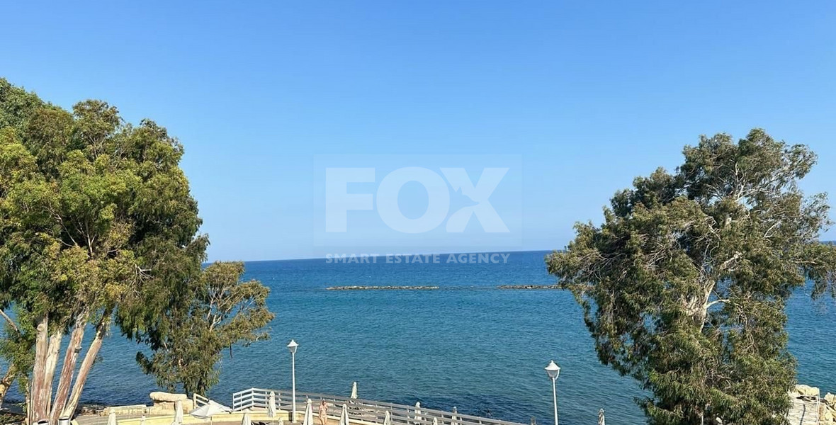 Beautiful fully furnished sea front apartment in Potamos Germasogeias, Limassol