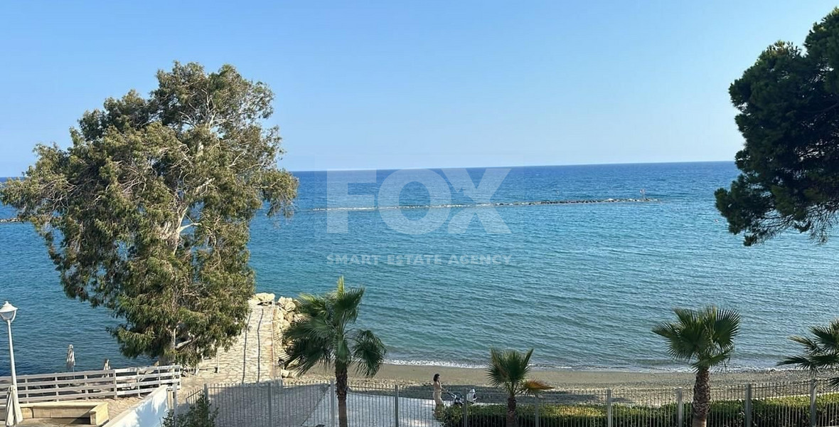 Beautiful fully furnished sea front apartment in Potamos Germasogeias, Limassol