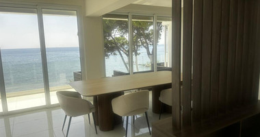 Beautiful Fully Furnished Sea Front Apartment For Rent In Potamos Germasogeias