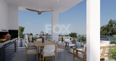 Two bedroom Top Floor apartment with Roof Garden for sale in Ekali, Limassol