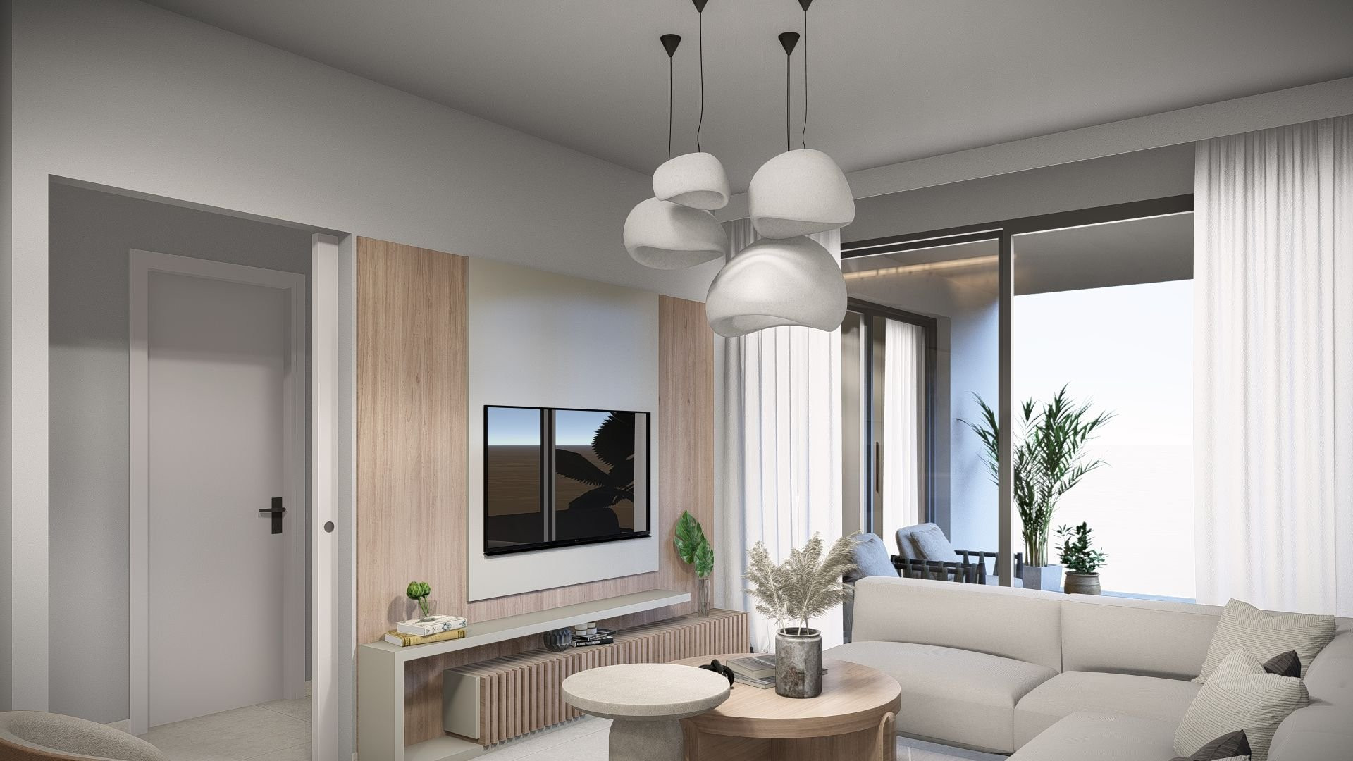 Appartement 2 chambres 106 m² Yeroskipou, Chypre