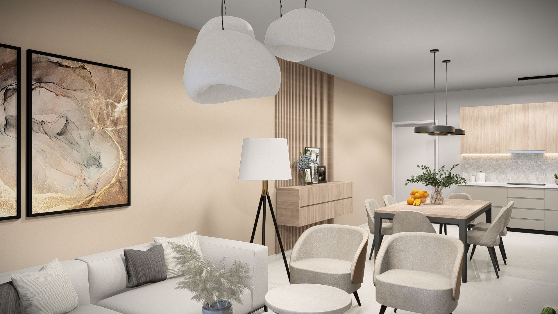 Appartement 2 chambres 106 m² Yeroskipou, Chypre