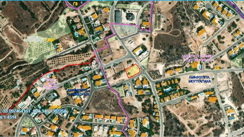 PRIME LAND IN KALOGYRI AREA OF LIMASSOL  TO BUILD A LUXURY VILLA IN EXCLUSIVE LOCATION