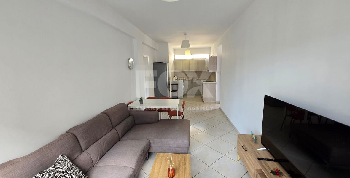 Fully Furnished Two-Bedroom Apartment for Rent in Germasogeia Tourist Area