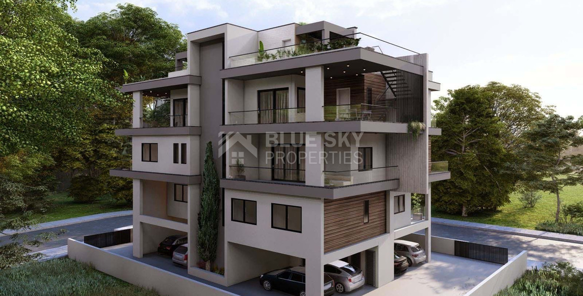 Two plus One Bedroom Penthouse with Roof Garden & Sea View for Sale in Panthea