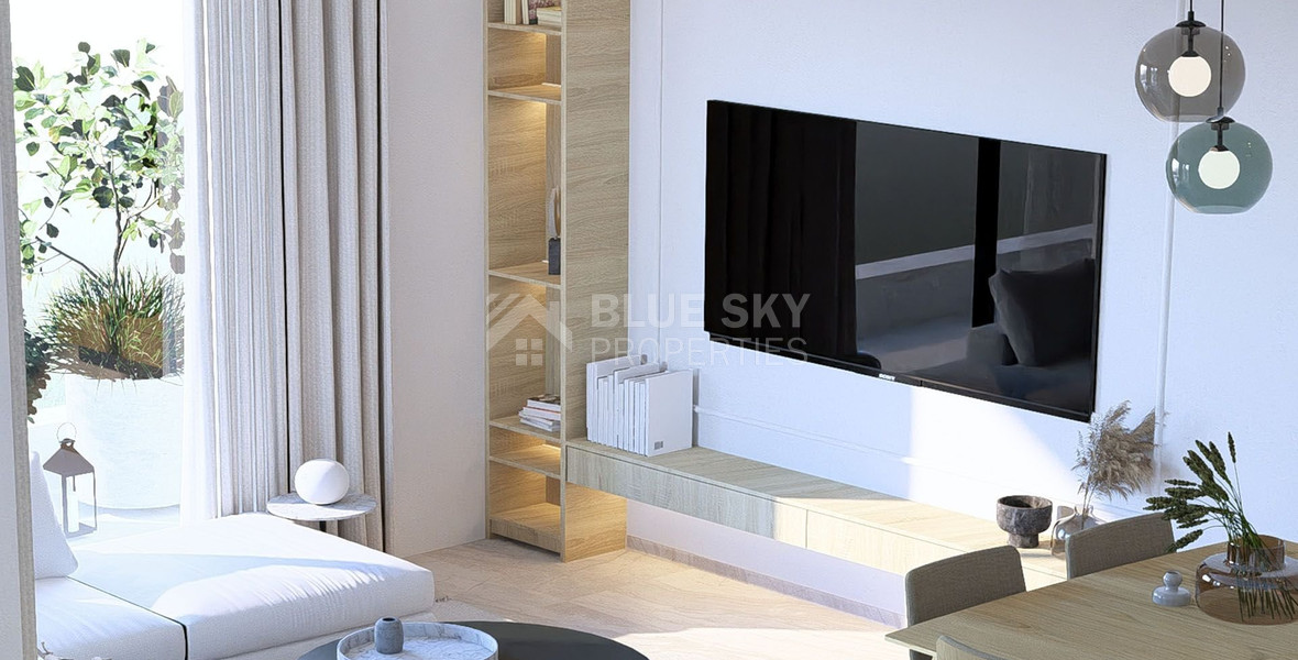 Two plus One Bedroom Penthouse with Roof Garden & Sea View for Sale in Panthea