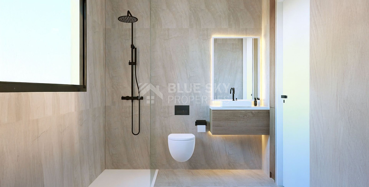 Two plus One Bedroom Penthouse with Roof Garden & Sea View for Sale in Panthea