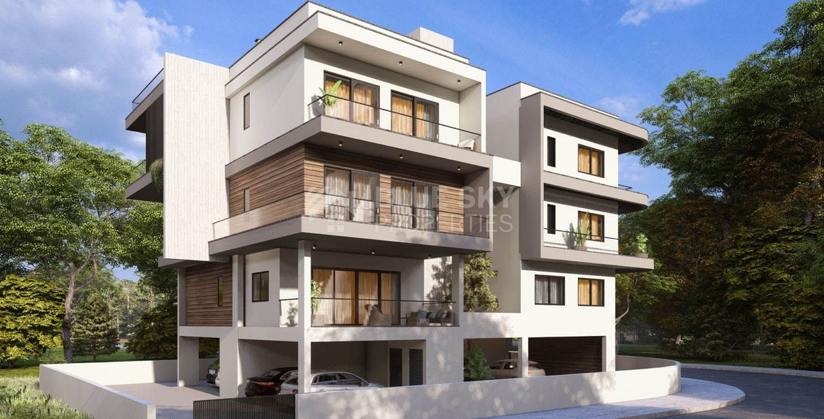 Two plus One Bedroom Penthouse with Roof Garden & Sea View for Sale in Panthea