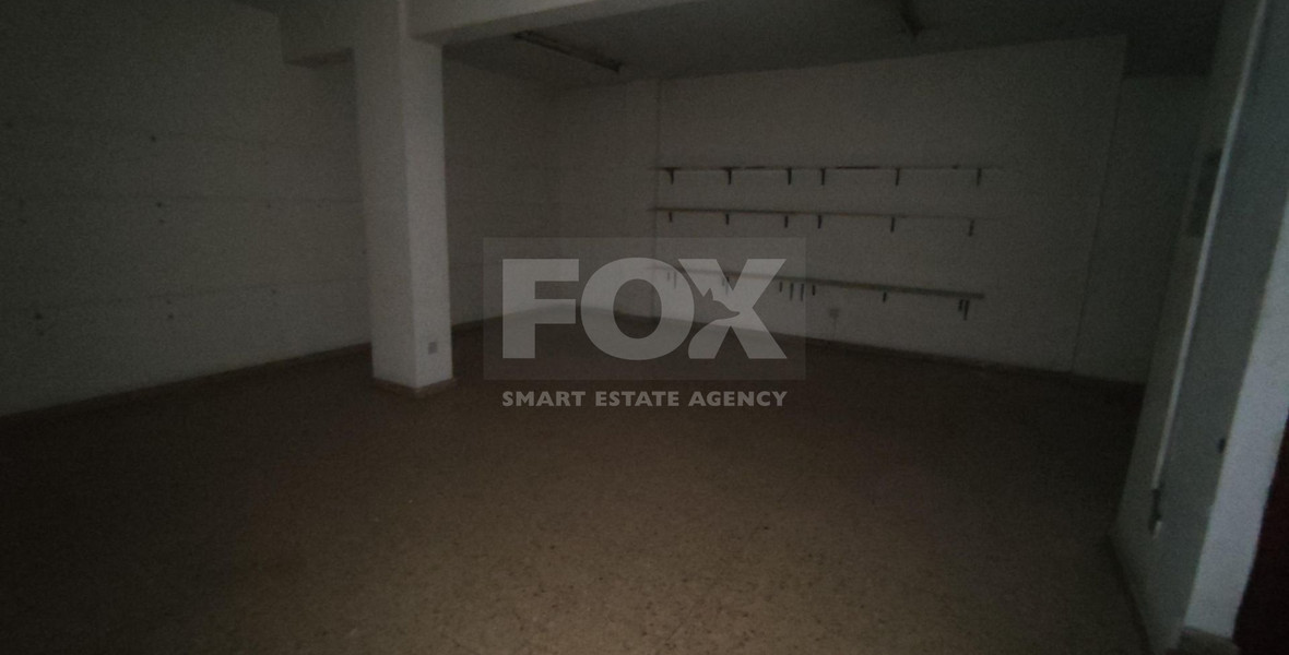 Unfurnished 197 m2 Ground Floor Shop in Agia Zoni