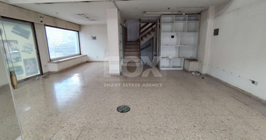 Unfurnished 197 m2 Ground Floor Shop in Agia Zoni