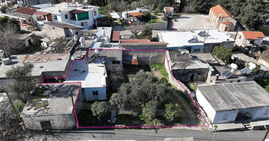 Three plots with stone-built house in Giolou, Paphos
