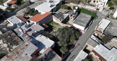 Three plots with stone-built house in Giolou, Paphos