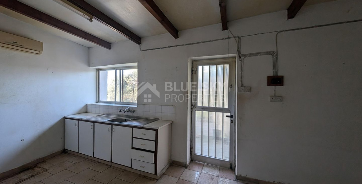 Three plots with stone-built house in Giolou, Paphos