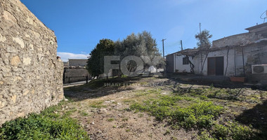 Three plots with stone-built house in Giolou, Paphos