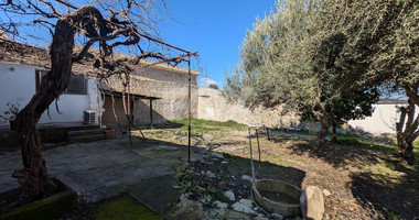 Three plots with stone-built house in Giolou, Paphos