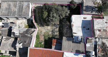 Three plots with stone-built house in Giolou, Paphos