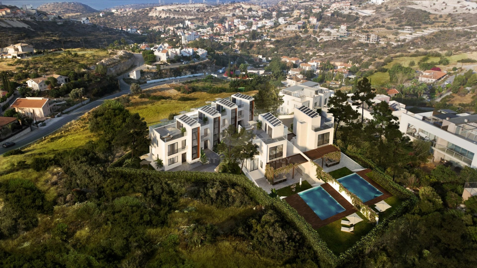 Spacious Four Bedroom Villa with Private Pool in Agios Tychon